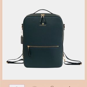 Montage Cork Leather Laptop Commuter Backpack